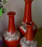 conjunto de jarro tulipa